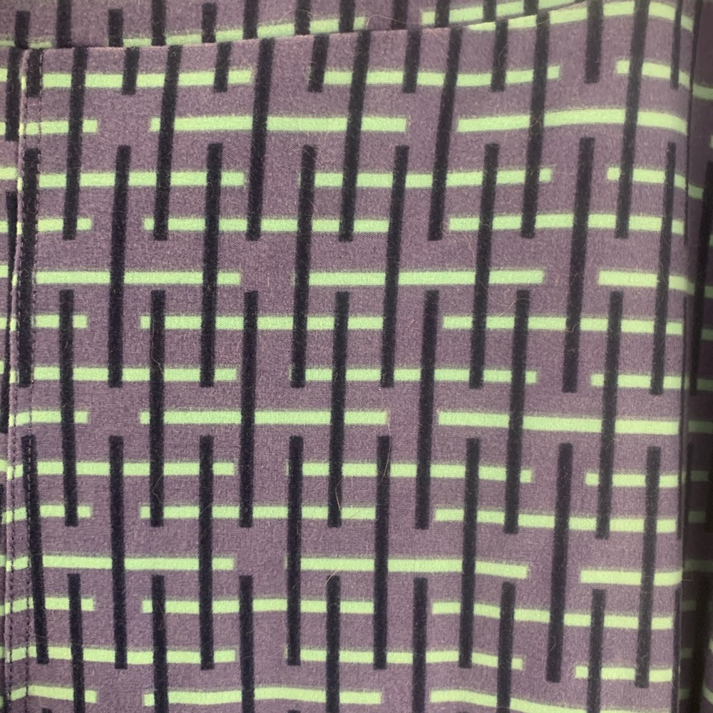 LuLaRoe leggings TC Navy, Aquamarine, Purple.